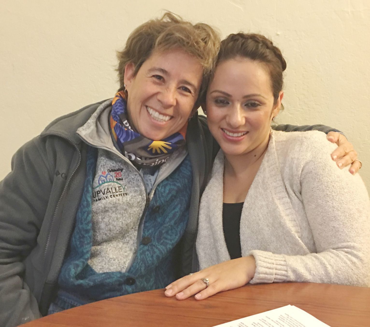 Norma Ferriz and Cristina Avina